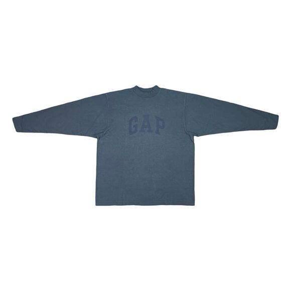 Yeezy GAP Engineered by Balenciaga Dove Long Sleeve Tee - Size Medium - Black - Picture 4 of 12